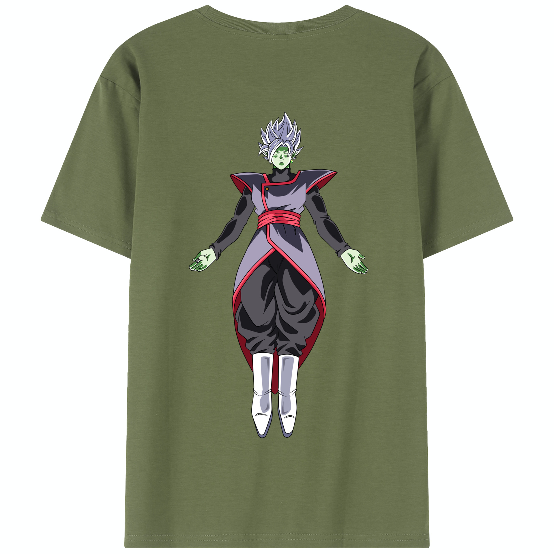 （画像用） ドラゴンボール ベジット DRAGON BALL Vegetto 綿100％半袖Tシャツ（背面プリント）